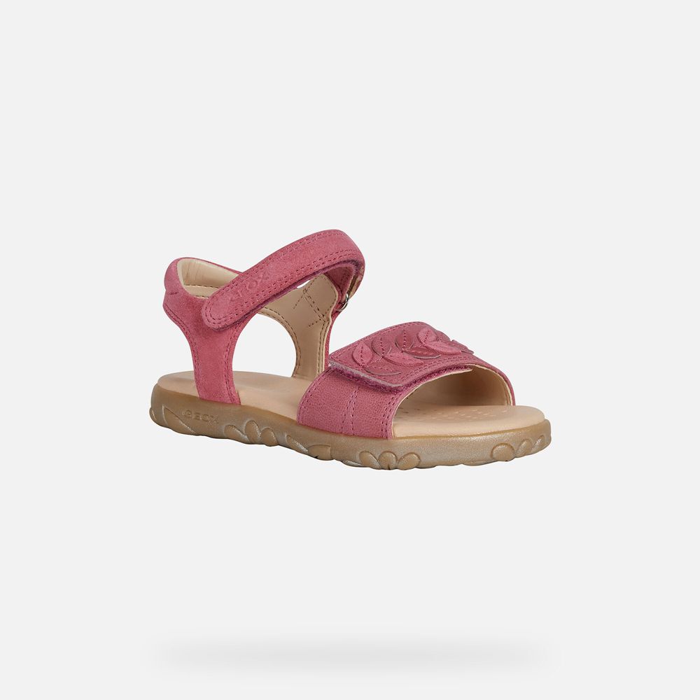 Sandales Geox Haiti - Rose - Fille 785143-RCZ